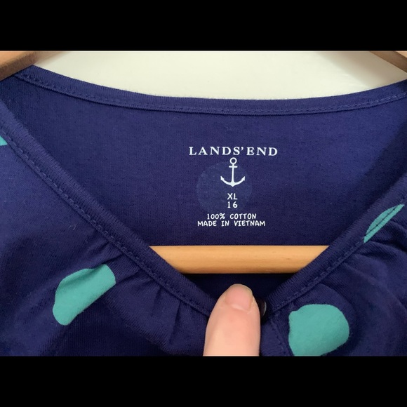 Lands’ End long sleeved T, size 16. - Picture 2 of 2
